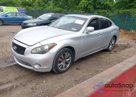 2013 Infiniti M37X from USA, damaged, VIN JN1BY1AR3DM601425